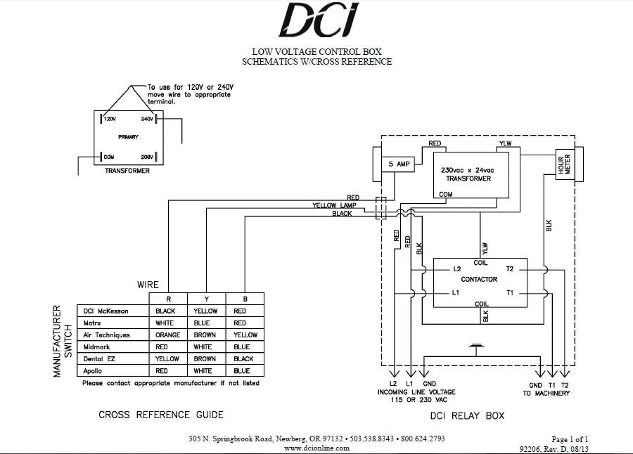 Low Voltage Control Box 115/230 Input DCI 2030