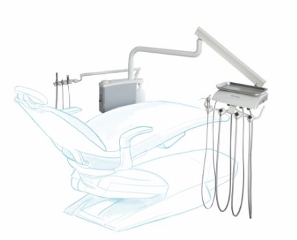 DCI Edge Series 4 Post Mount Delivery System on Non DCI Chairs ...