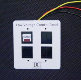 Low Voltage Control Panel Single Switch DCI 2900